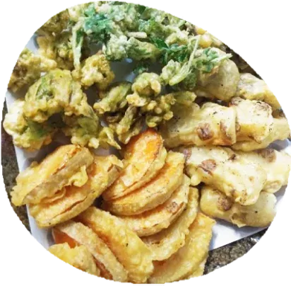 郷土色作りの様子